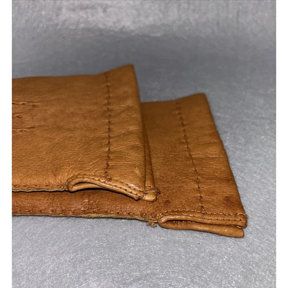 Vintage ARIS Leather Gloves Cashmere Lined Brown NWOT‎ Made In Hungary Women's 7